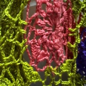 Colorful Crochet Shawl